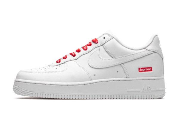 Supreme x Nike Air Force 1 Low White CU9225-100 | Limited Edition Collaboration