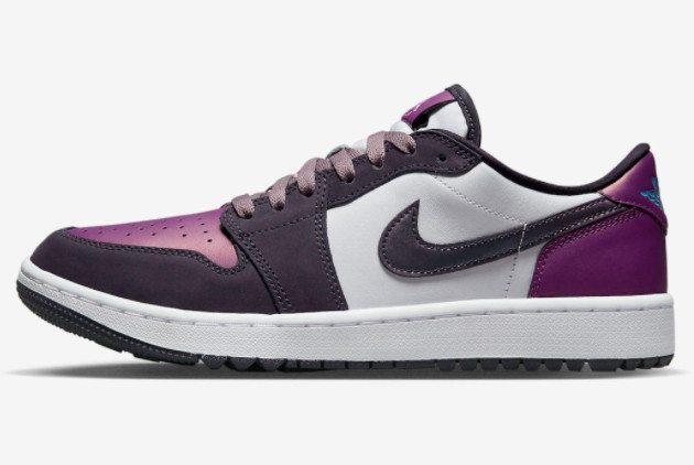 Air Jordan 1 Low Golf NRG Purple Smoke | White/Cave Purple