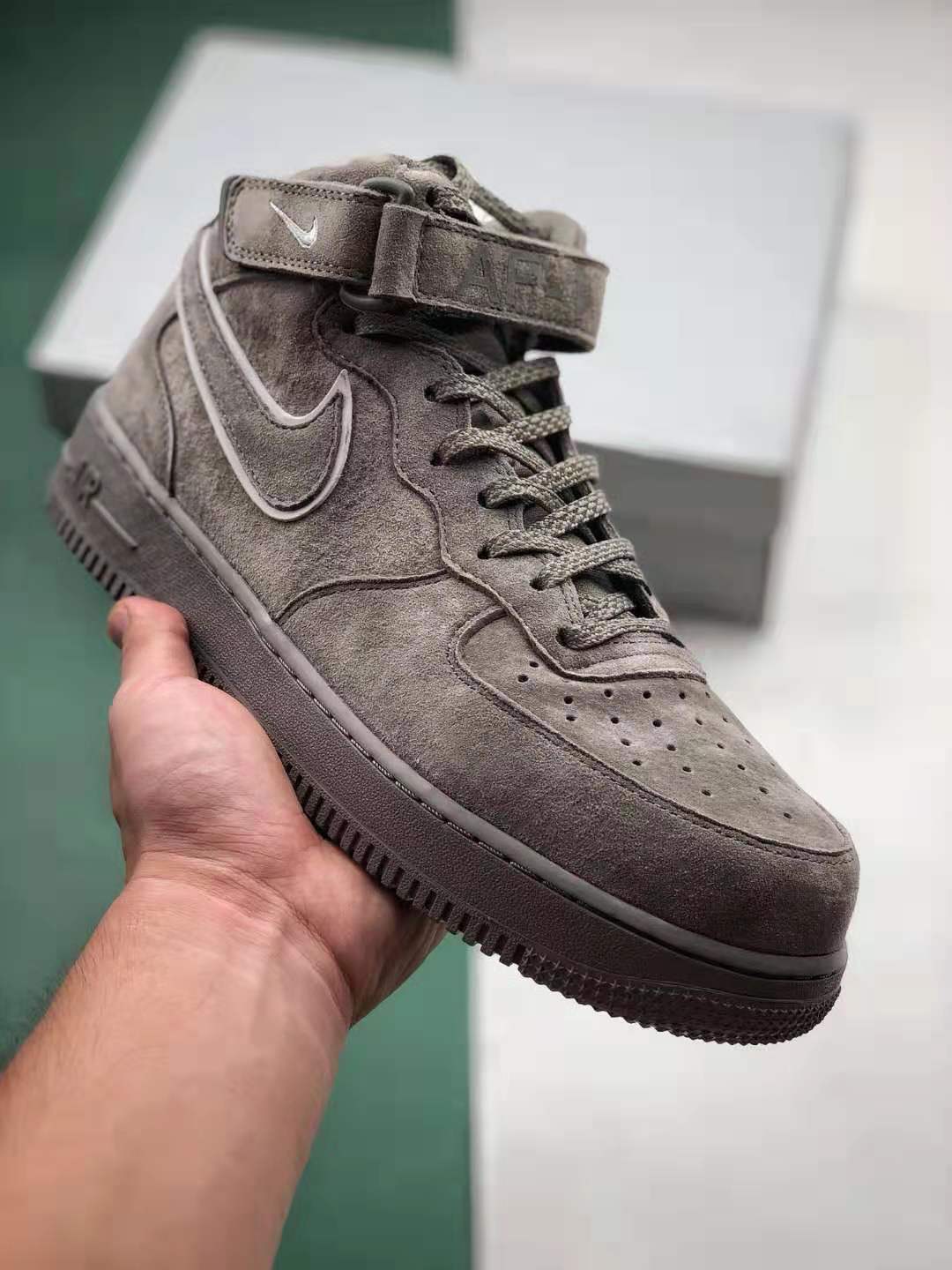 Nike Air Force 1 High '07 LV8 Suede 'Atmosphere Grey' AA1118-003 - Authentic Style in Trendy Shades
