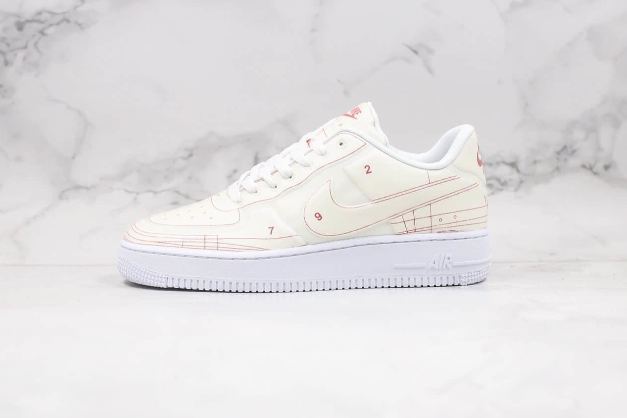 Nike Air Force 1 07 Low LX 'Summit White' CI3445-100 - Premium Sneaker with Iconic Style