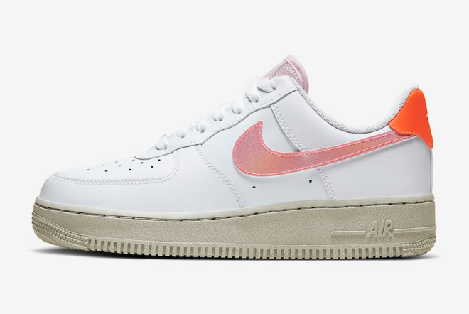 Nike Wmns Air Force 1 '07 White/Pink Foam/Hyper Crimson/Digital Pink CV3030-100 - Stylish and Comfortable Footwear