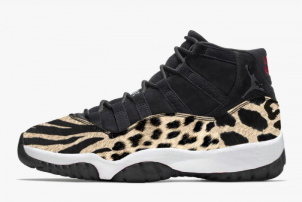 Women's Air Jordan 11 'Animal' AR0715-010 - Stylish and Versatile Sneakers for Women | Limited Edition Jordan 11 'Animal' Shoes