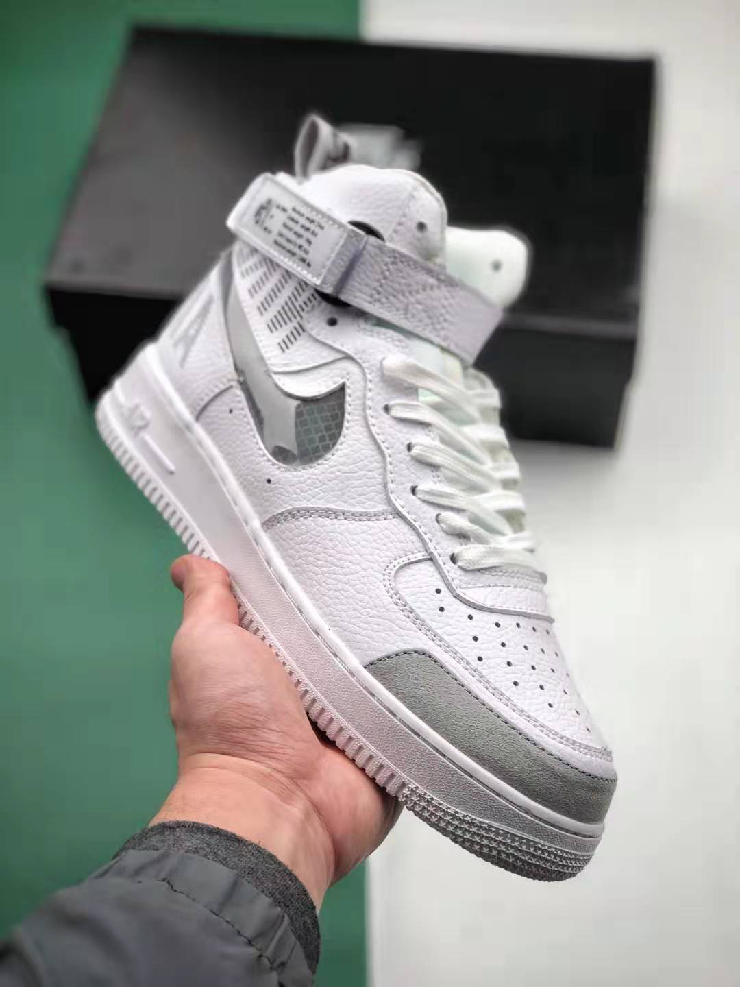 Nike Air Force 1 High 'Under Construction - White' CQ0449-100 - Premium Sneakers