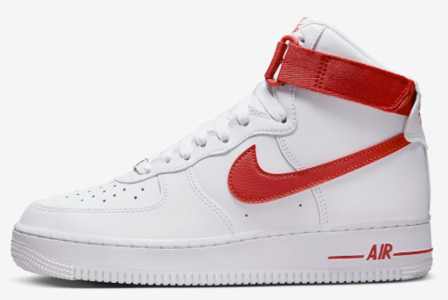 Nike Air Force 1 High WMNS 'Cinnabar' White/Cinnabar DD9624-102 - Premium Sneakers for Women