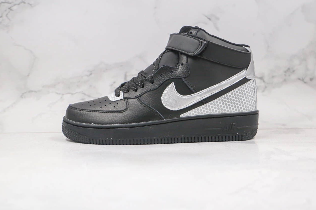 Nike 3M x Air Force 1 High 'Black' CU4159-001 - Exclusive Collection at [Website Name]