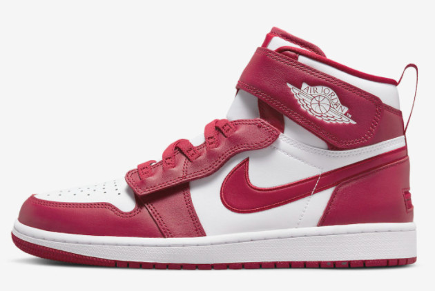 Air Jordan 1 Flyease Red White CQ3835-601 - Streamlined Accessibility and Style