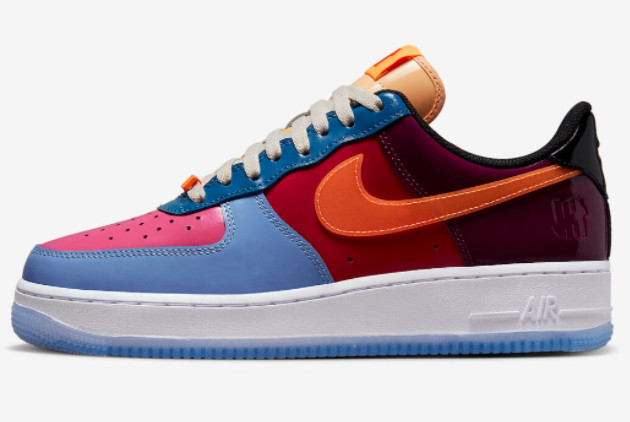 Undefeated x Nike Air Force 1 Low 'Multi Patent' DV5255-400 - Limited Edition Sneakers