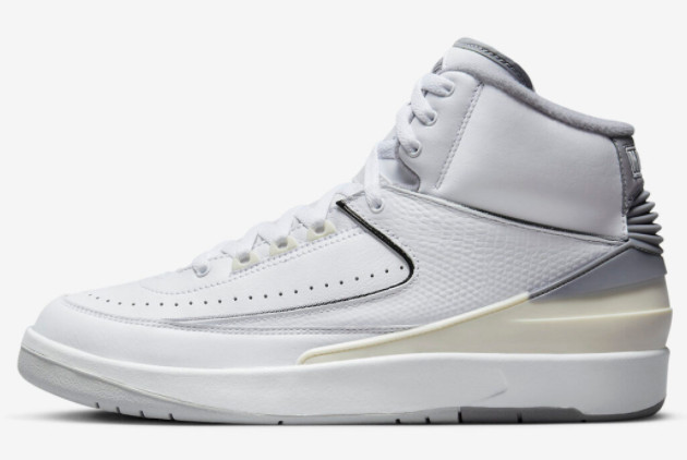 Air Jordan 2 'Cement Grey' DR8884-100: Sleek & Stylish Sneakers