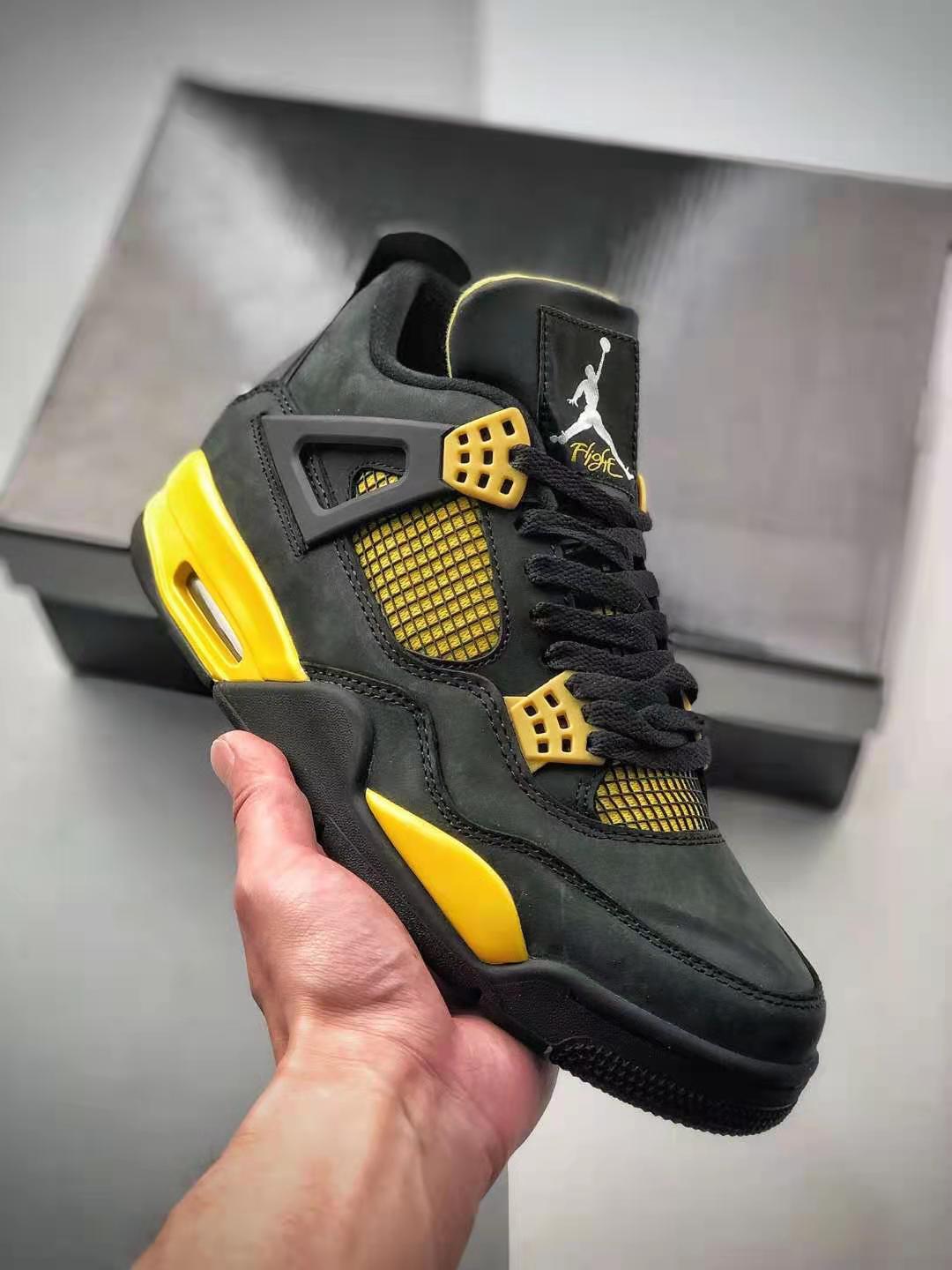 Air Jordan 4 Retro 'Thunder' 2012 308497-008