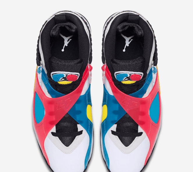 Air Jordan 8 Retro SP SE 'Multi-Color' BQ7666-100 - Stylish and Versatile Sneakers for All-Around Comfort