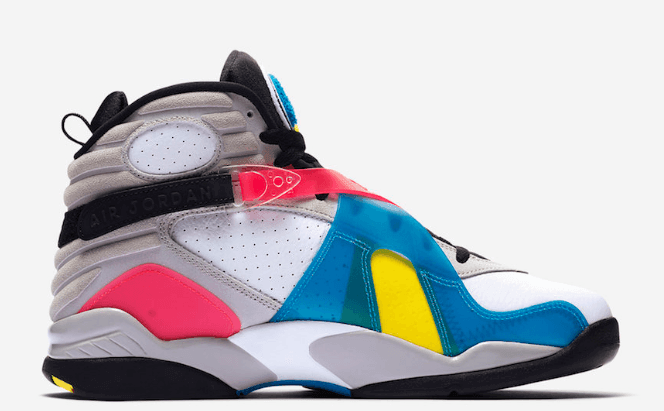 Air Jordan 8 Retro SP SE 'Multi-Color' BQ7666-100 - Stylish and Versatile Sneakers for All-Around Comfort