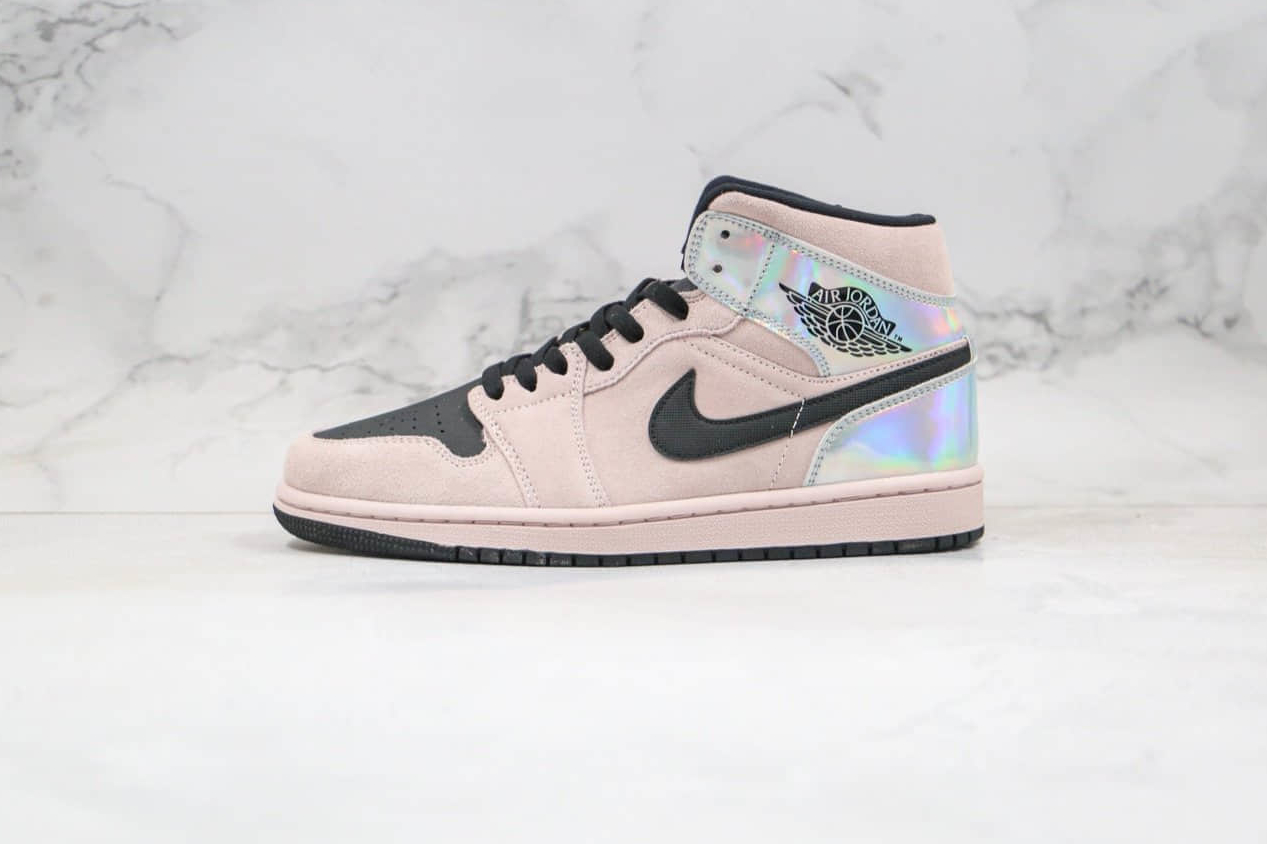 Air Jordan 1 Mid 'Iridescent' BQ6472-602 - Premium Sneakers with Mesmerizing Iridescent Accents