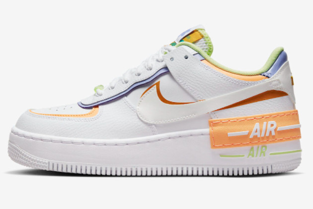 Nike Air Force 1 Shadow 'Multi-Color' DX3718-100 - Stylish and Bold Sneakers