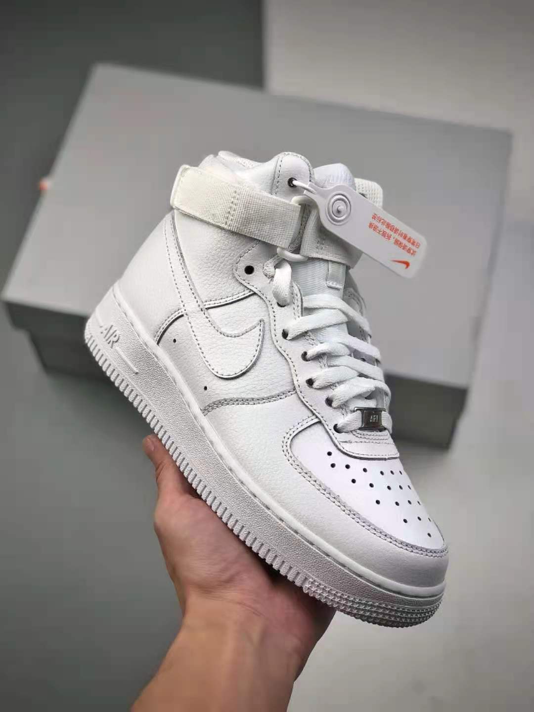 Nike Air Force 1 High Triple White 334031-105 - Shop the Iconic Sneaker | Fast Shipping