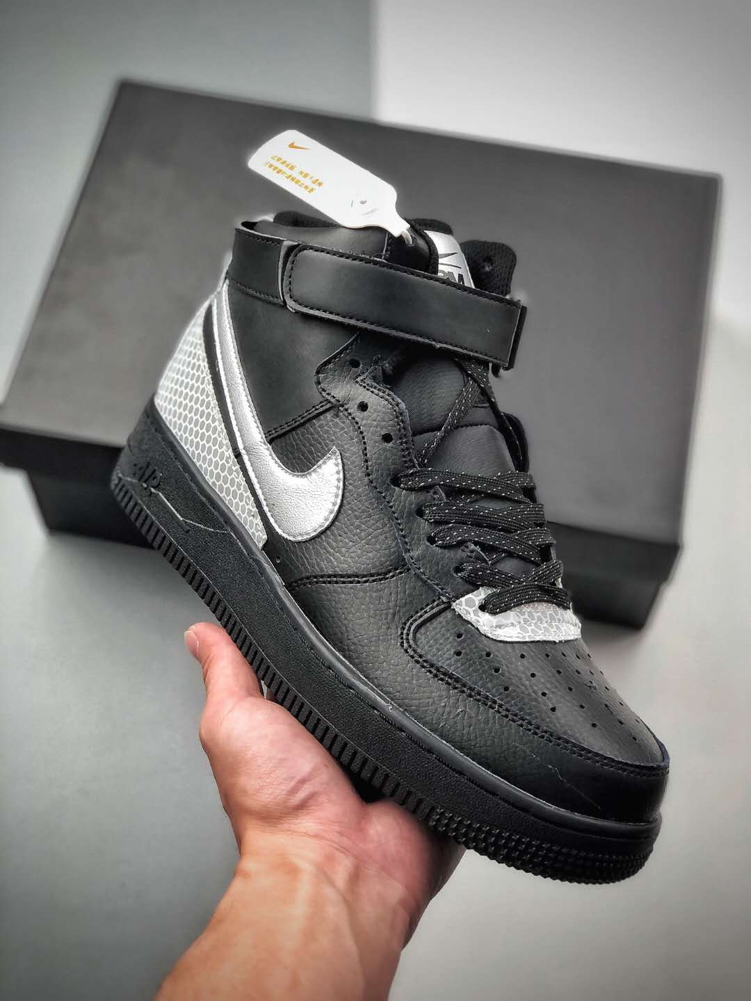 Nike 3M x Air Force 1 High 'Black' CU4159-001 | Premium Sneakers
