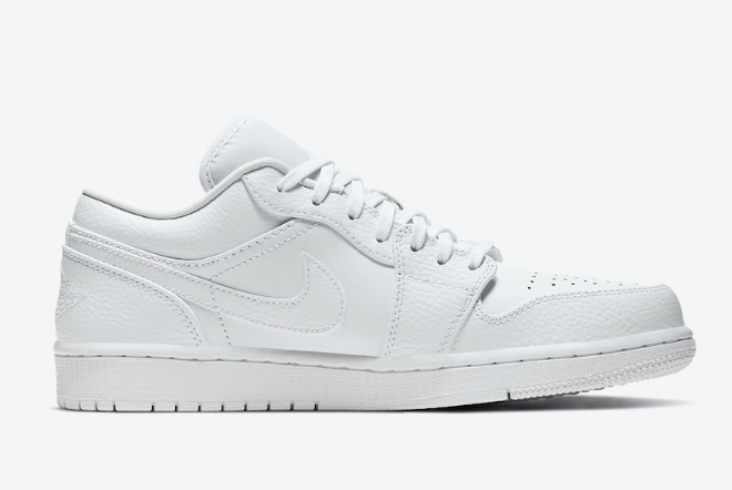 Air Jordan 1 Low 'Triple White' 553558-130 - Shop the Classic Sneaker