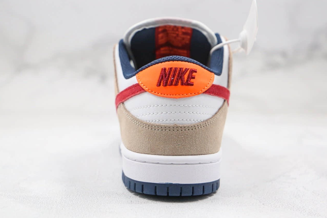 Nike SB Dunk Low Pro White Varsity Crimson University Red 304292-161