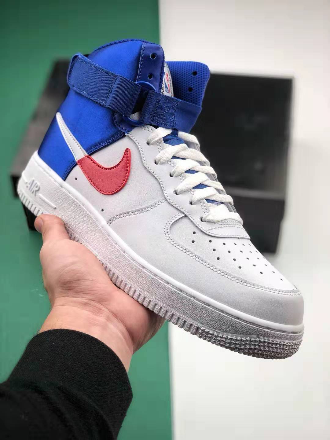 Nike NBA x Air Force 1 High '07 Clippers BQ4591-102 - Shop Now for the Ultimate Basketball Sneaker!