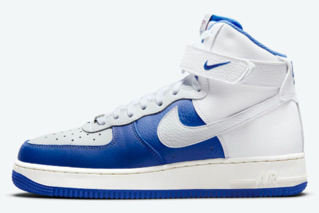 NBA x Nike Air Force 1 High '75th Anniversary' White/Hyper Royal-Sail - Limited Edition Release