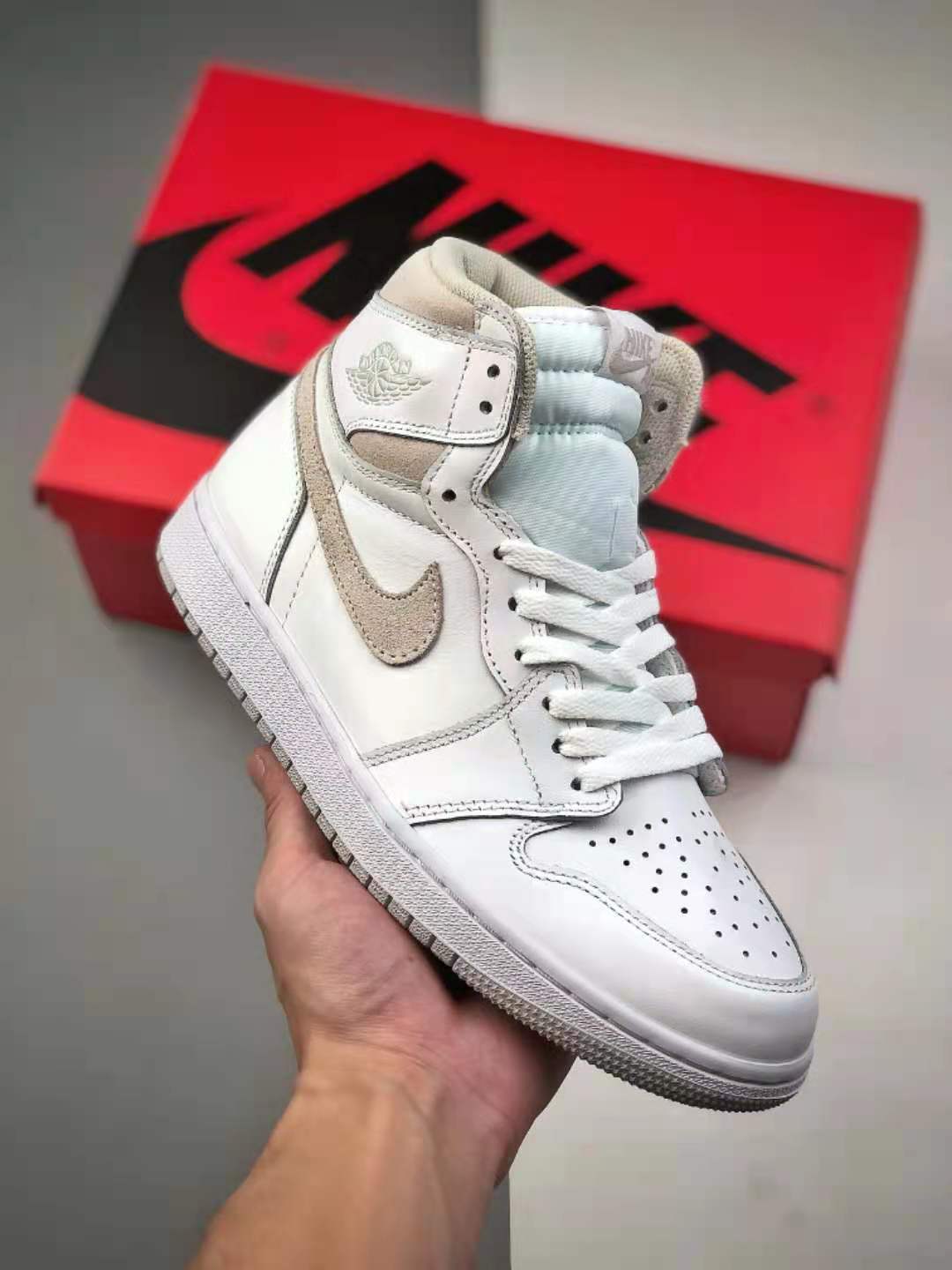Air Jordan 1 Retro High '85 OG 'Neutral Grey' BQ4422-100 - Premium Sneaker for Collectors