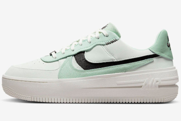 Nike Air Force 1 PLT.AF.ORM 'Barely Green' Barely Green/Enamel Green-Velvet Brown DX3730-300 - Shop Now!