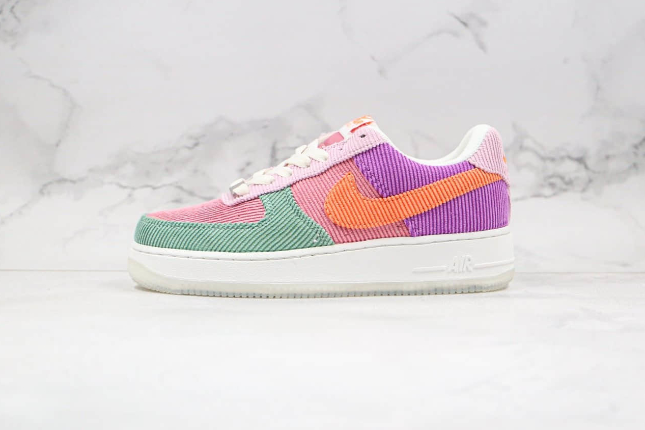 Nike Air Force 1 Low Pink Purple Orange AO9296-009 Running Shoes