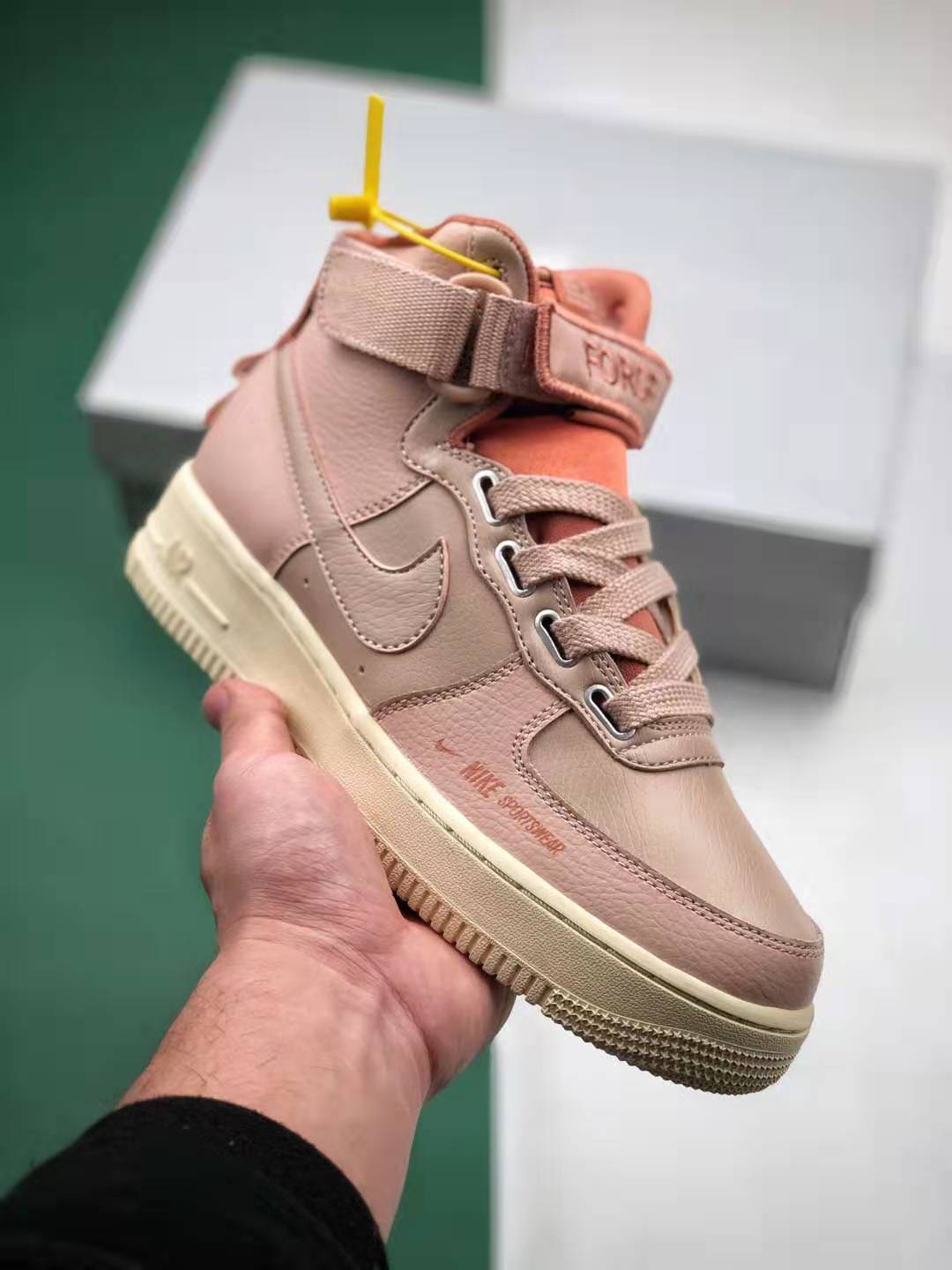Nike Air Force 1 High Utility Particle Beige AJ7311-200 - Trendy and Stylish Sneakers | Limited Stock