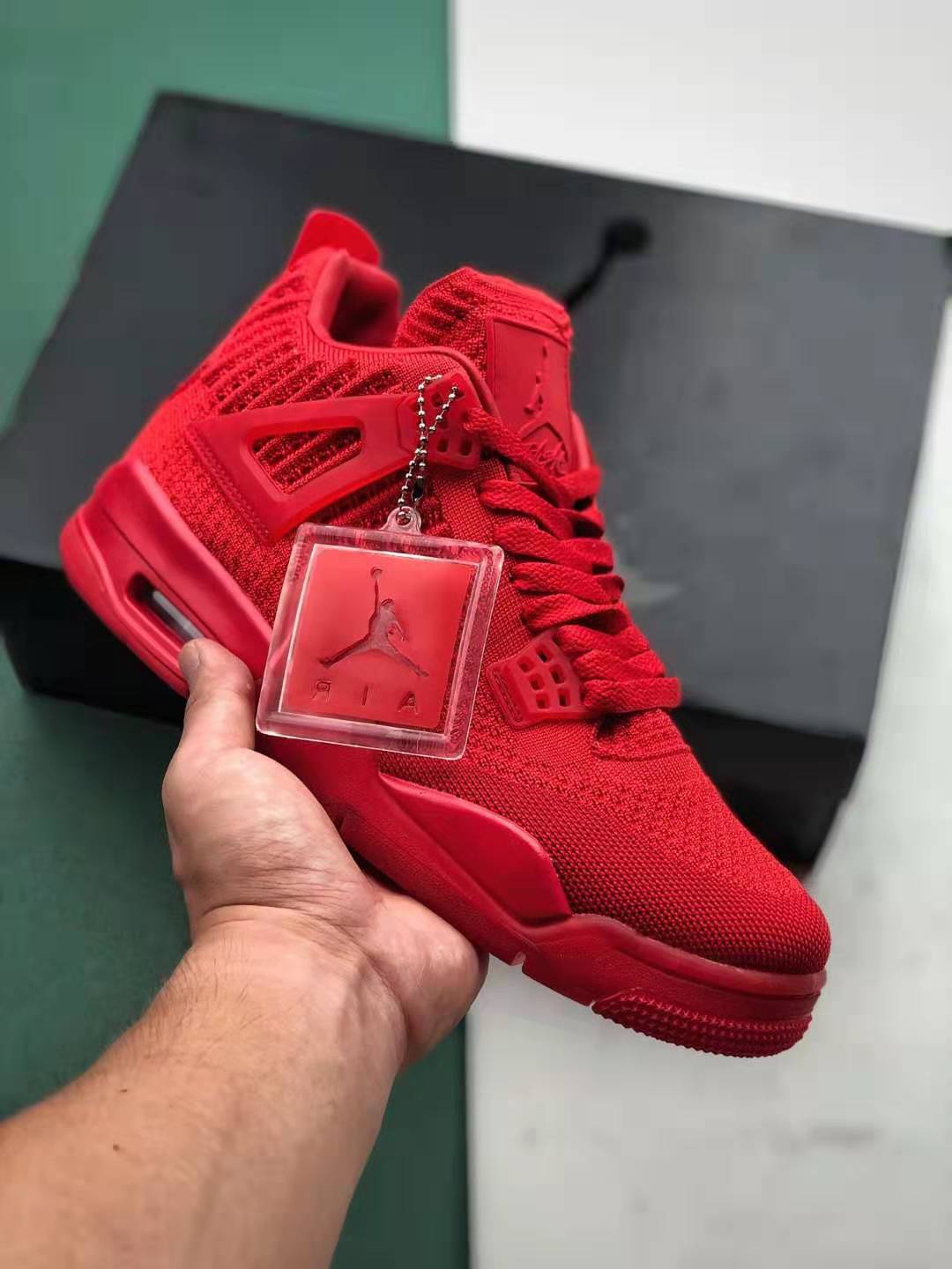 Air Jordan 4 Flyknit 'University Red' AQ3559-600