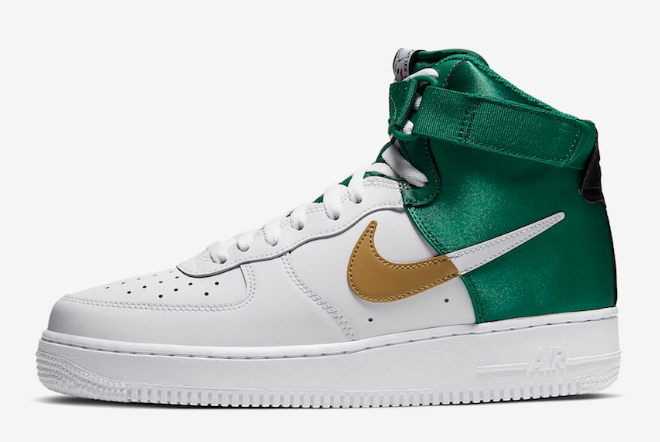 NBA x Nike Air Force 1 High 'Celtics' BQ4591-100 | Shop the Iconic Basketball Sneaker
