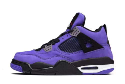 Travis Scott x Air Jordan 4 Purple 308497-510