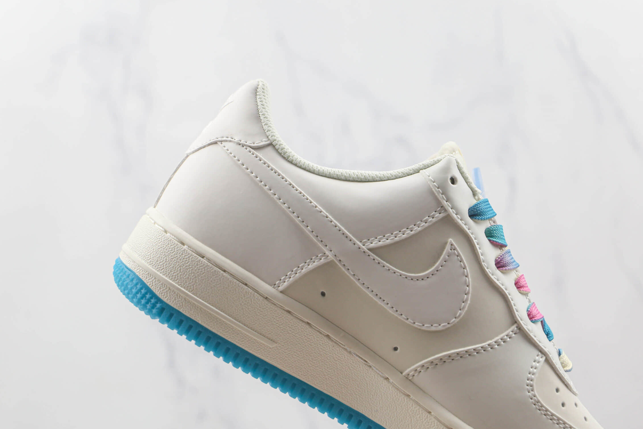 Nike Air Force 1 07 Low SU19 Rice White Blue Seven Color CH6696-326 - Shop Now!