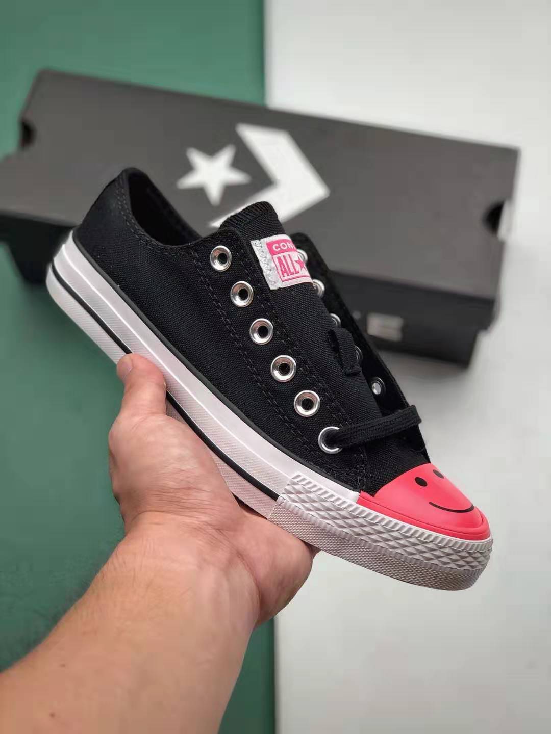 Converse Chuck Taylor All Star Low 'Neon Nights - Black Racer Pink' 164425C