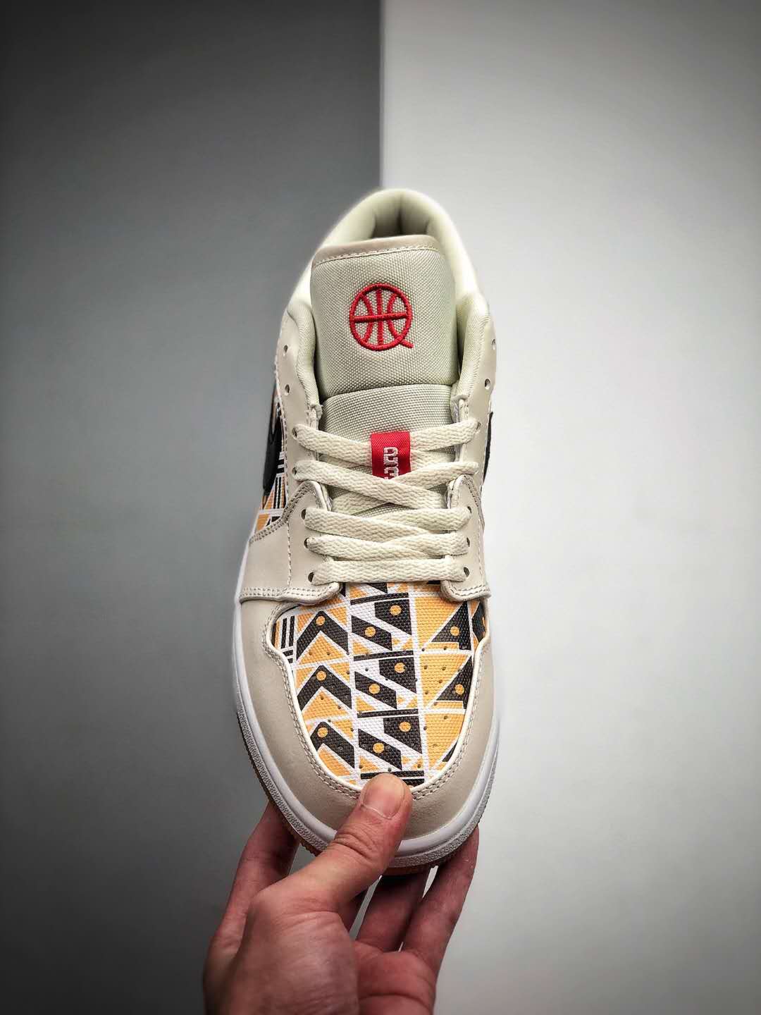 Air Jordan 1 Low White Red Black CJ4152-101 | Multi Color Stylish Sneakers