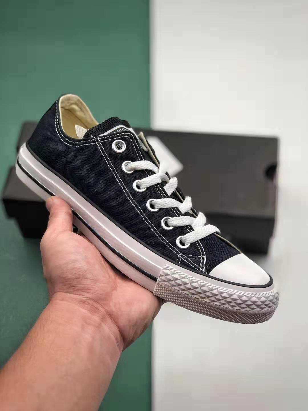 Converse Chuck Taylor All Star Low 'Black' 101001 - Classic Style & Versatility