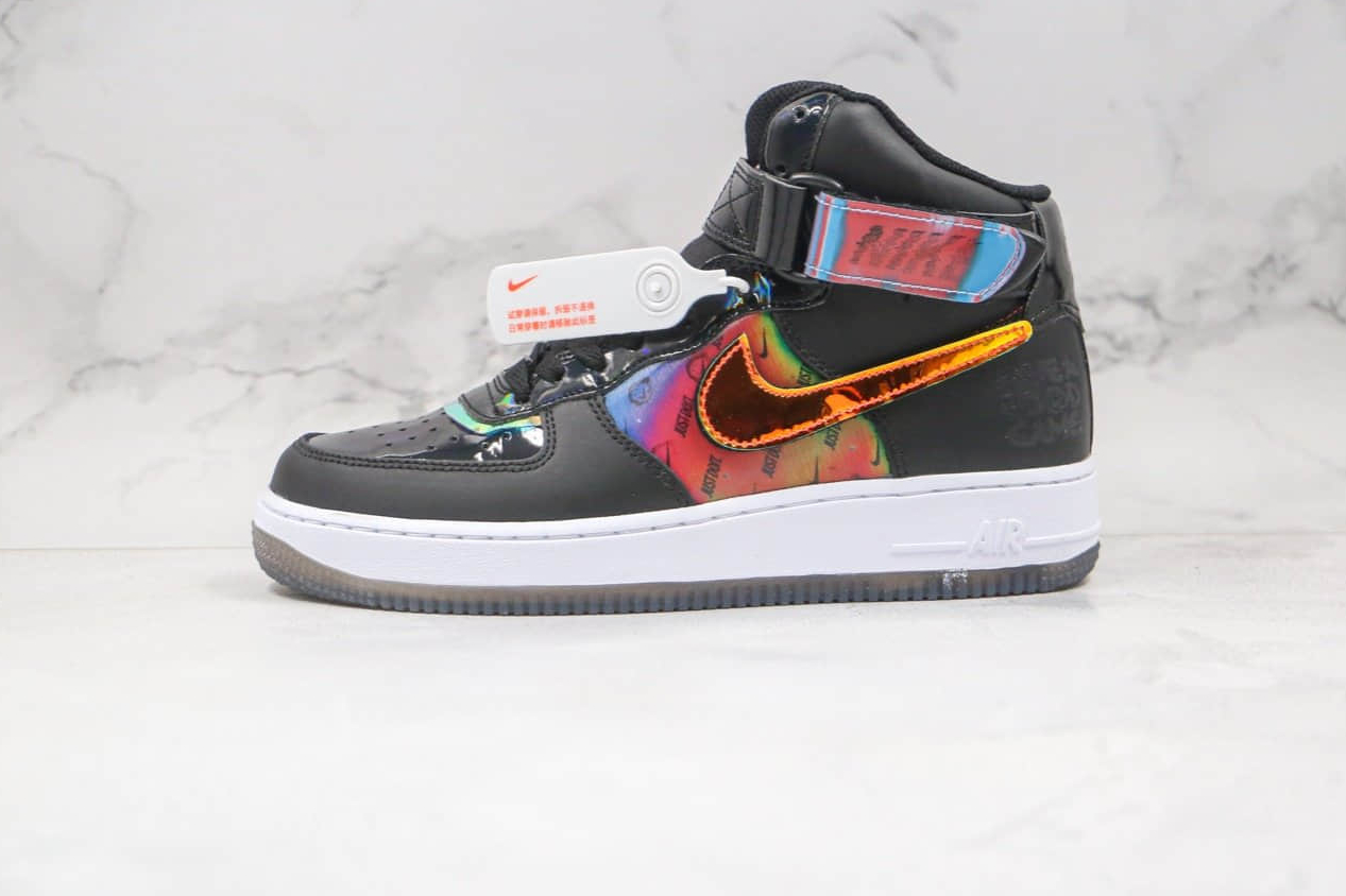 Nike Air Force 1 High 07 LV8 Black White Bright Crimson DC0831-101 - Stylish and Iconic Sneakers