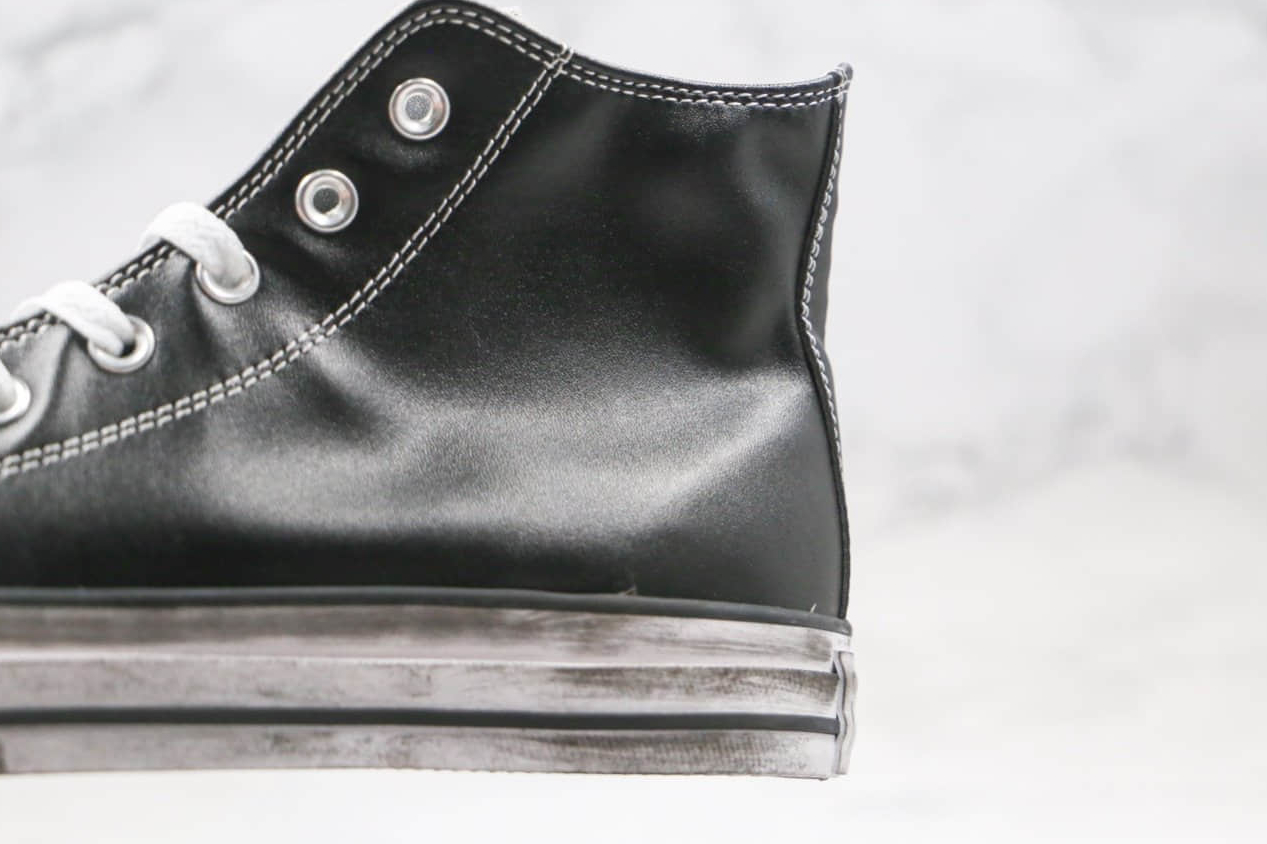 Converse Chuck Taylor All Star Vintage Leather Black White 158575C