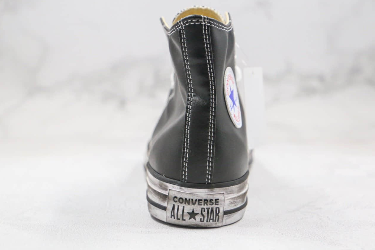 Converse Chuck Taylor All Star Vintage Leather Black White 158575C