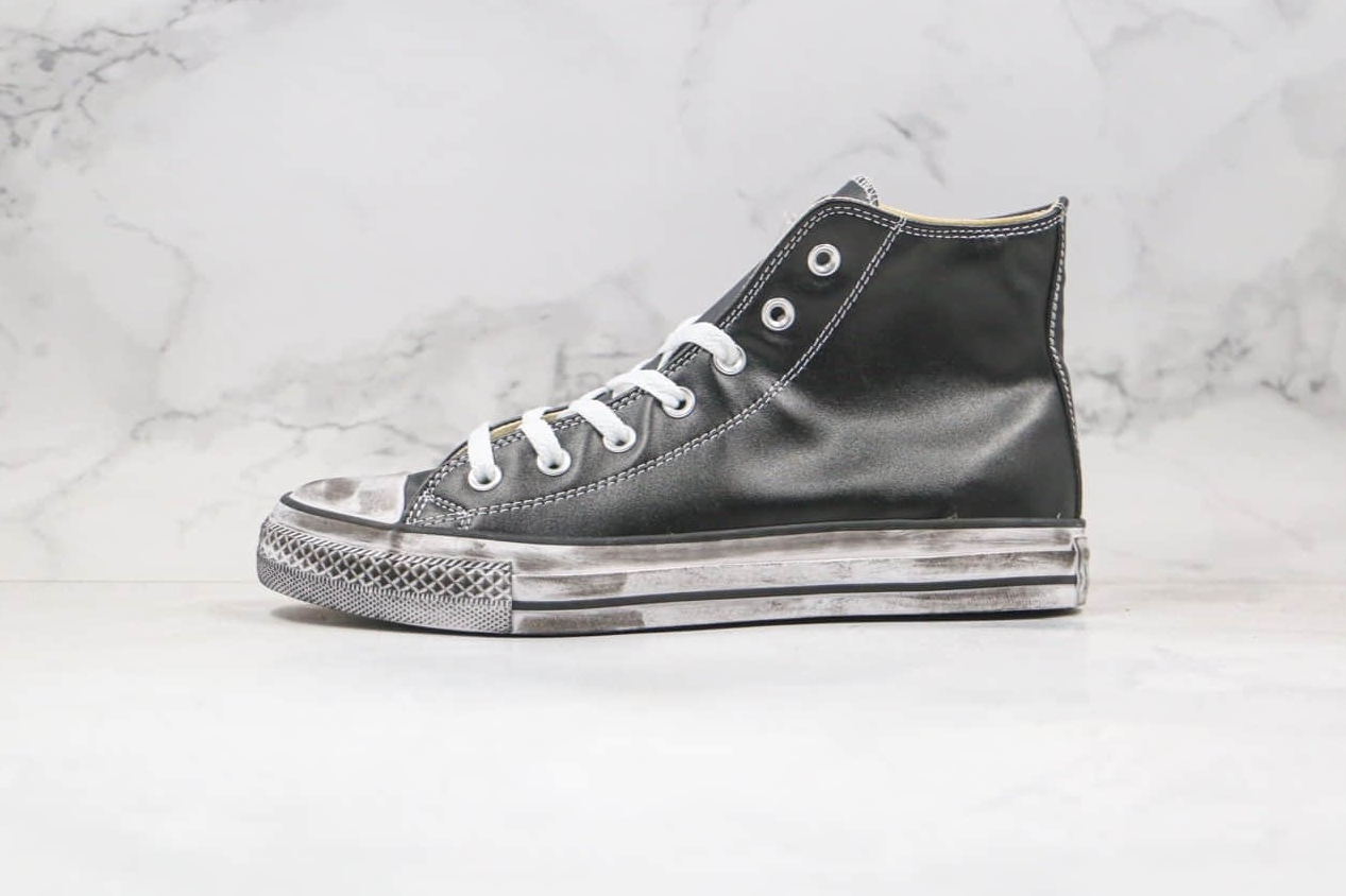 Converse Chuck Taylor All Star Vintage Leather Black White 158575C