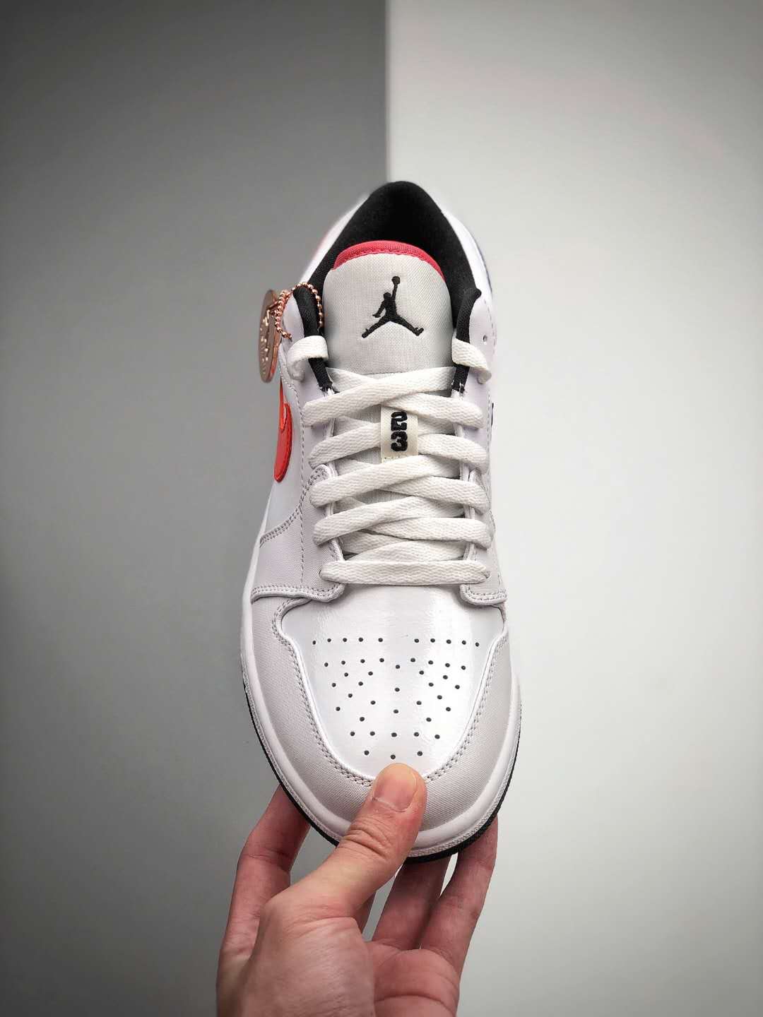 Air Jordan 1 Low 'Multi-Color Swoosh' CW7009-100: Stylish and Vibrant Sneakers