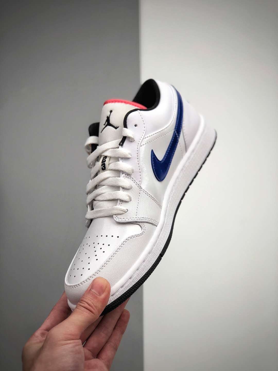 Air Jordan 1 Low 'Multi-Color Swoosh' CW7009-100: Stylish and Vibrant Sneakers