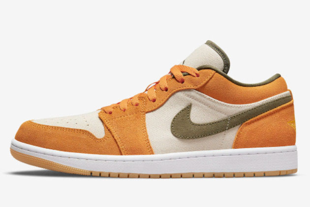 Air Jordan 1 Low 'Ceramic' Orange Olive DH6931-102 – Premium Quality Sneakers