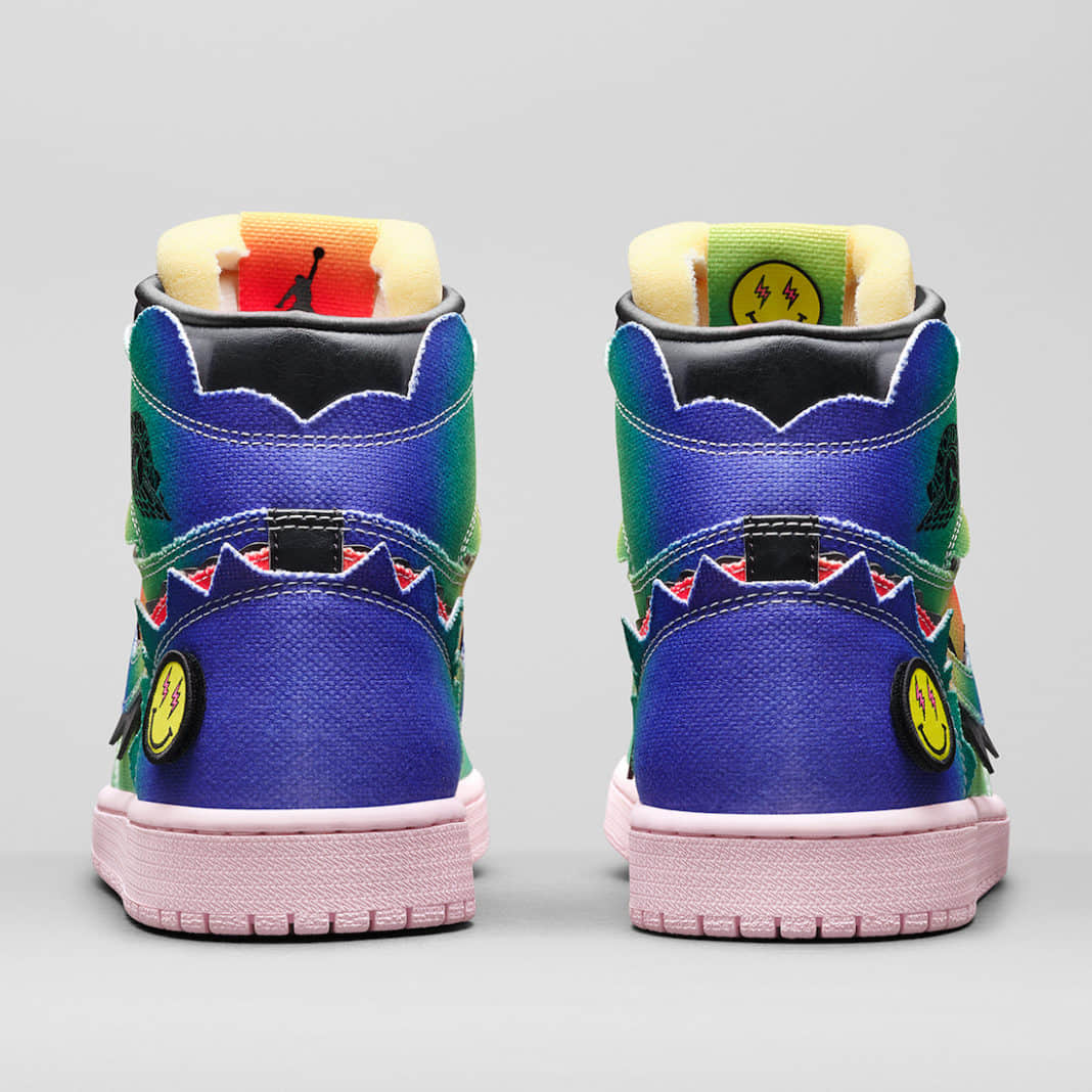 J. Balvin x Air Jordan 1 Retro OG High 'Colores Y Vibras' DC3481-900 | Limited Edition Air Jordan Shoes