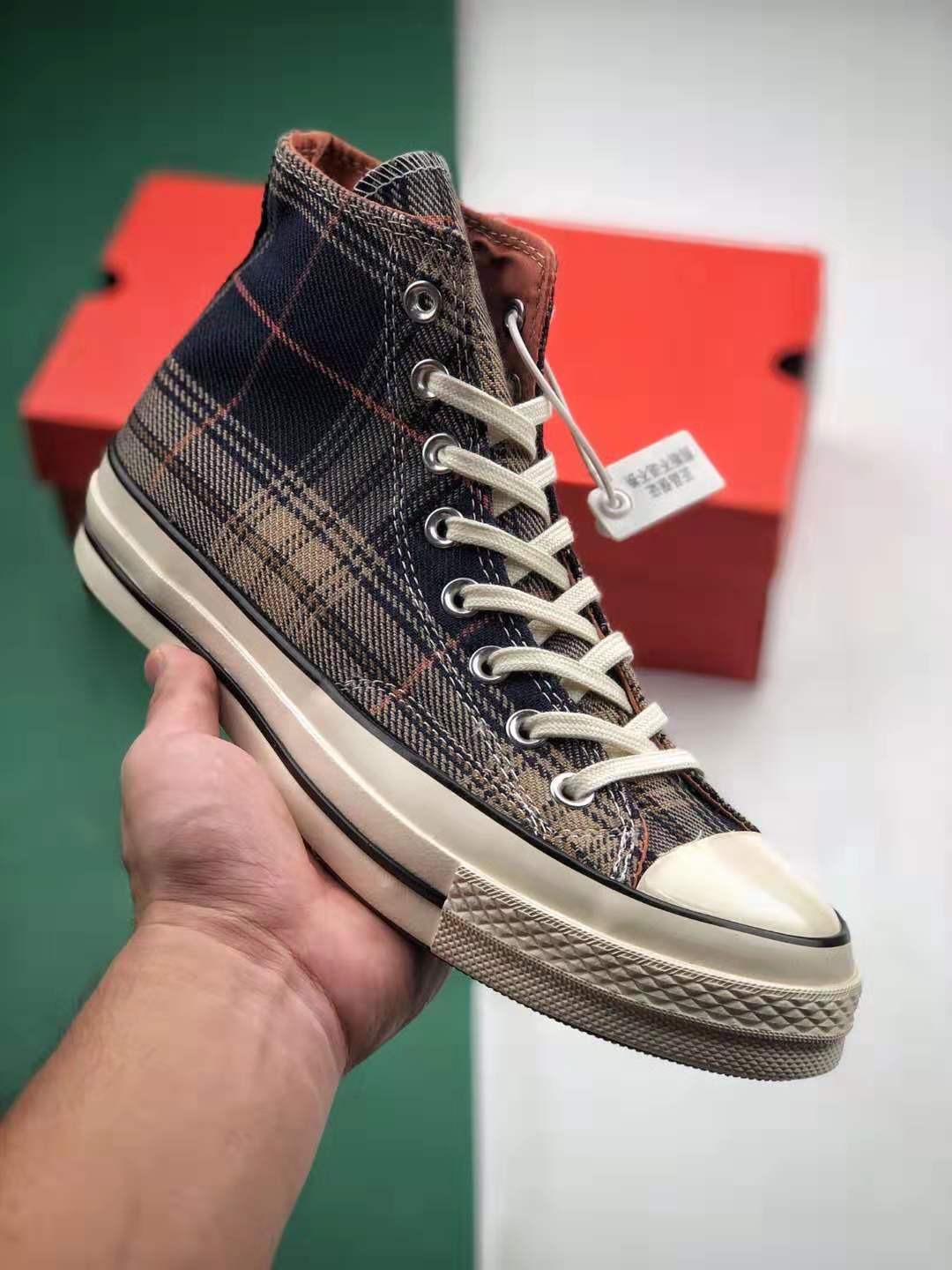 Converse Chuck Taylor All Star 70 Hi 'Plaid Pack' 162406C