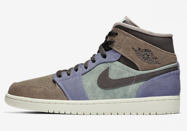Air Jordan 1 Mid Suede Patch 852542-203: Premium Sneaker with Stylish Design