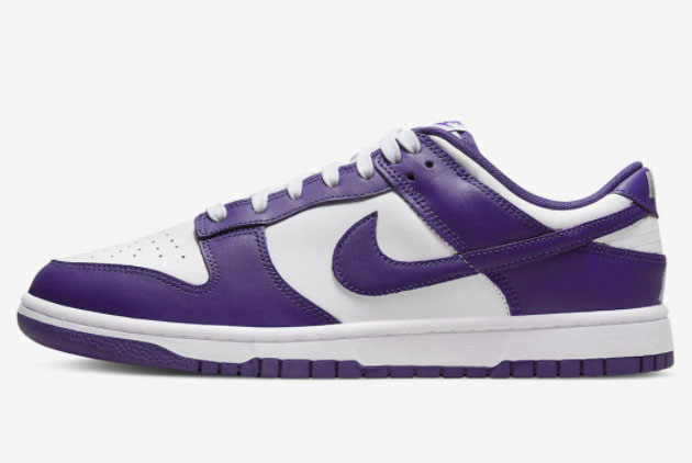 Nike Dunk Low Court Purple White/Court Purple DD1391-104 - Stylish and Iconic Sneakers: Shop Now!