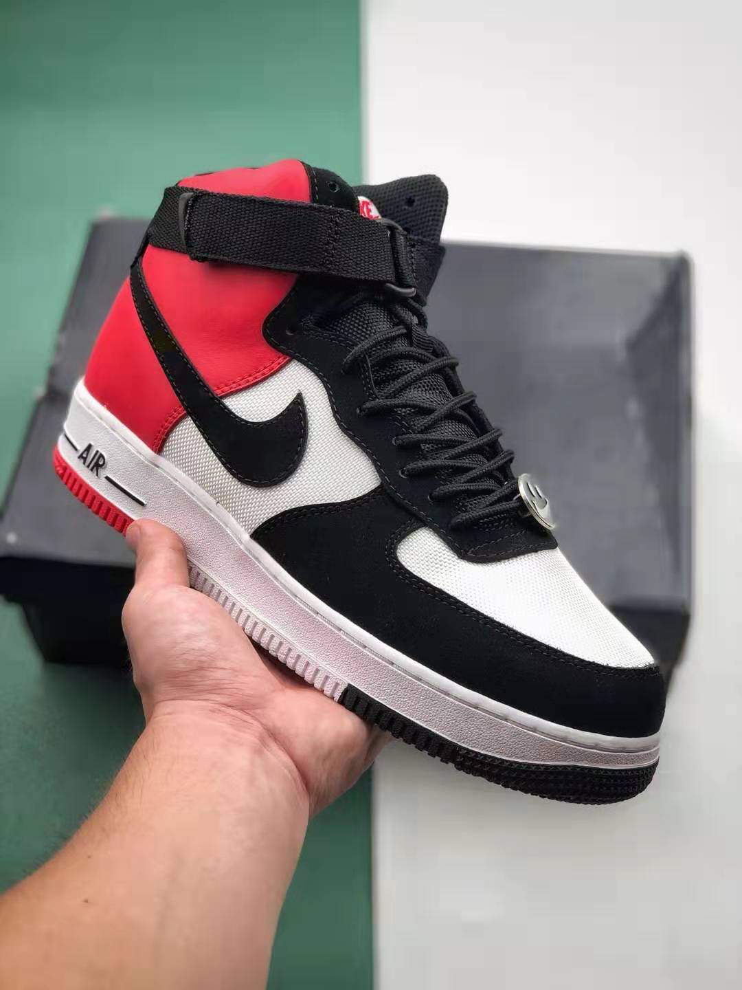 Nike Air Force 1 High 07 LV8 Have a Nike Day Black White Red - CI2306-303