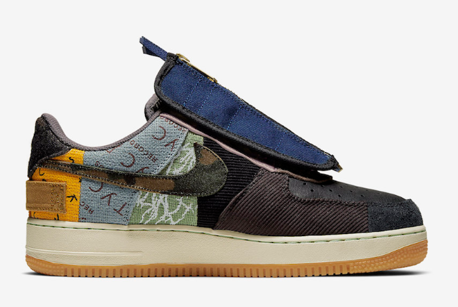 Travis Scott x Nike Air Force 1 Low Multi-Color CN2405-900 - Limited Edition Collaboration
