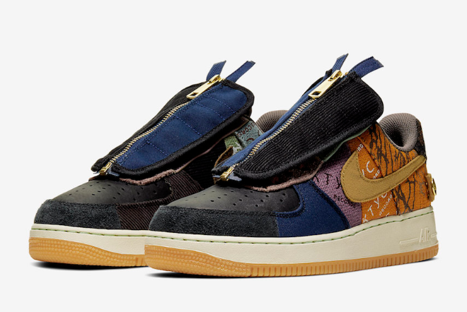 Travis Scott x Nike Air Force 1 Low Multi-Color CN2405-900 - Limited Edition Collaboration