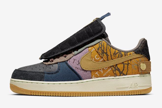 Travis Scott x Nike Air Force 1 Low Multi-Color CN2405-900 - Limited Edition Collaboration