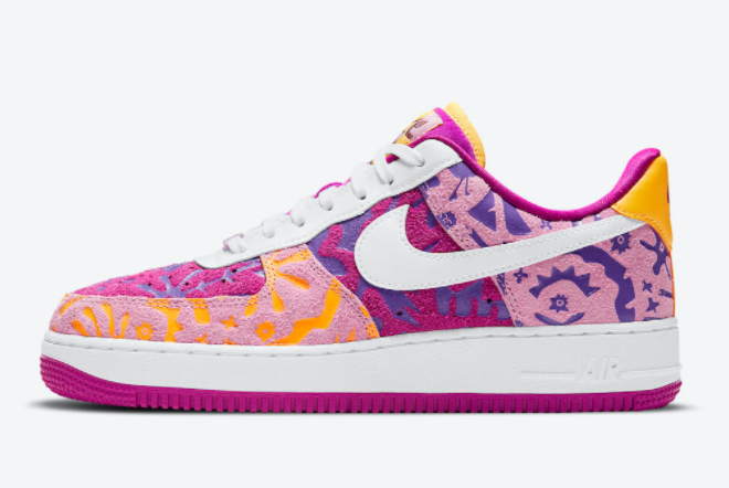 Nike Wmns Air Force 1 07 LV8 Red Plum DD5516-584 - Stylish and Comfortable Footwear for Women